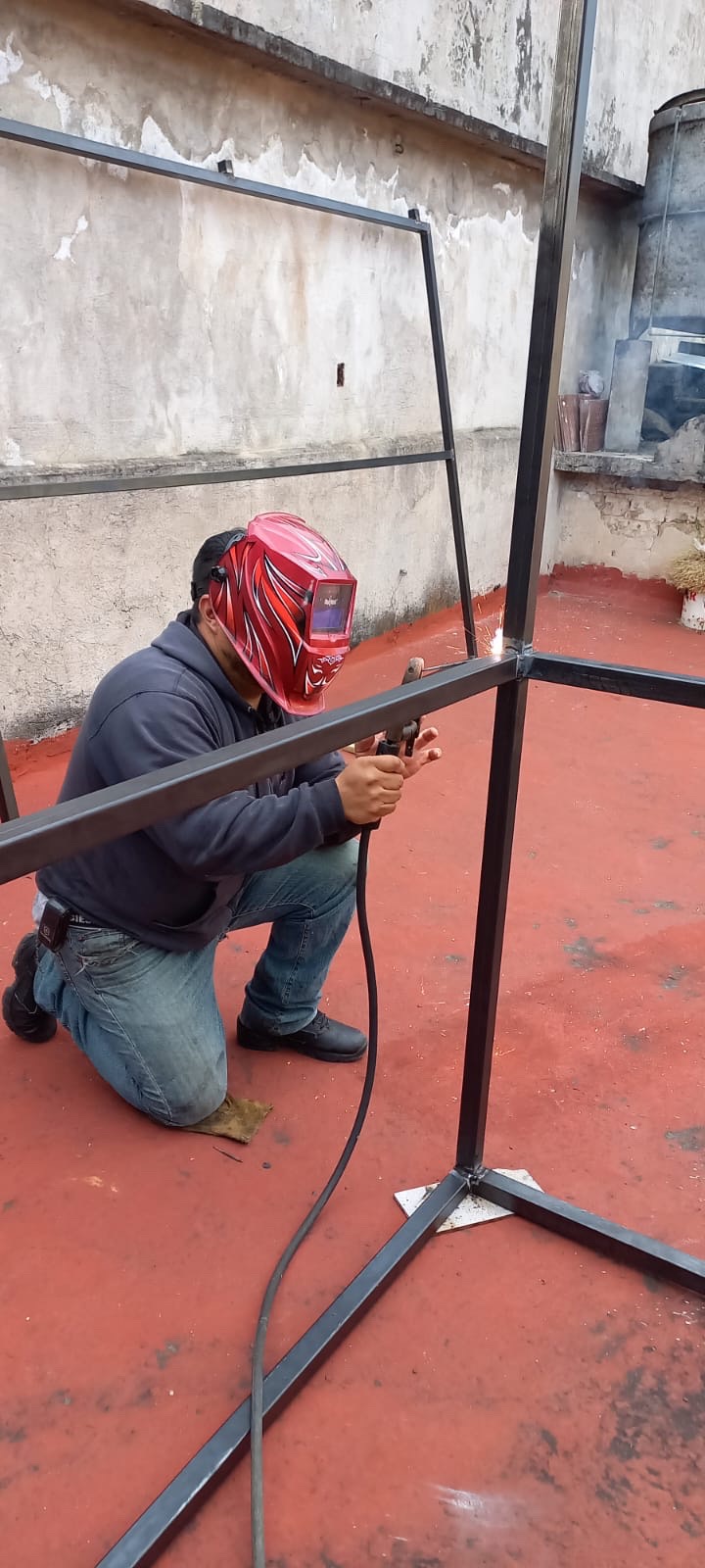 Trabajo de soldadura